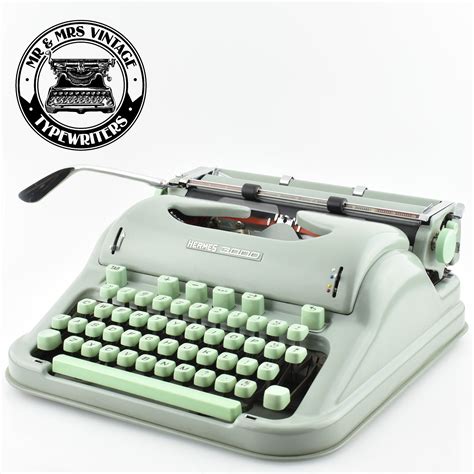 typewriter hermes|Hermes 3000 typewriter for sale.